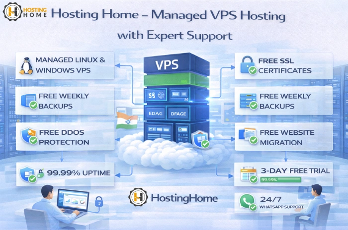 Hosting Home- Managed VPS Hosting with Expert Support