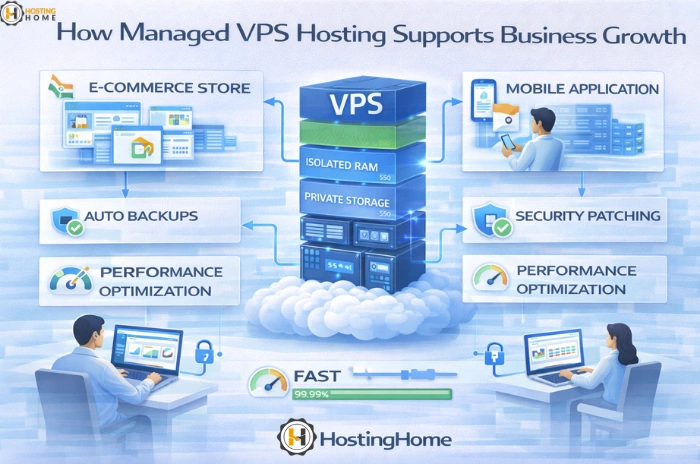 How Managed VPS Hosting Supports Business Growth