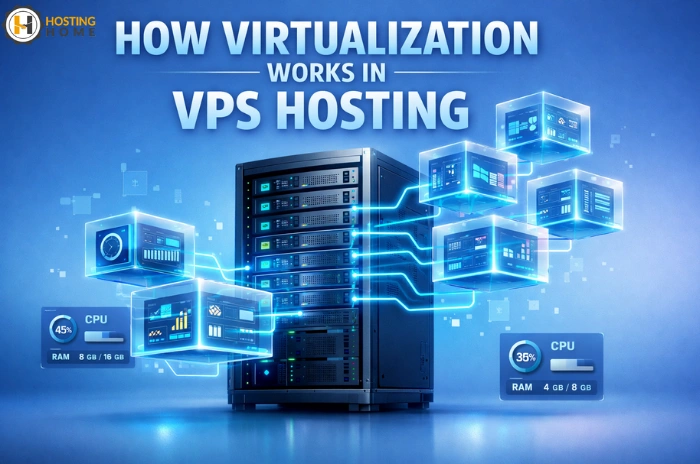 How Virtualization Works in VPS Hosting
